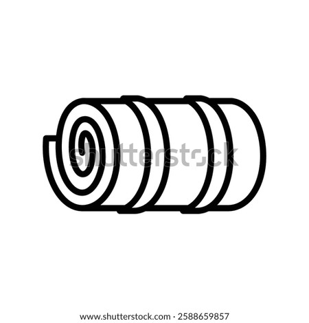 sleeping bag icon vector design template simple and clean