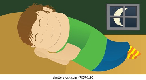 Sleeping boy