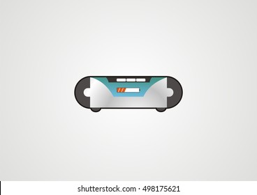 sleeping capsule vector illustration