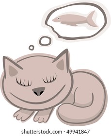 sleeping cat