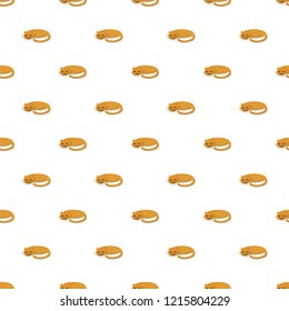Sleeping cat pattern seamless repeat background for any web design