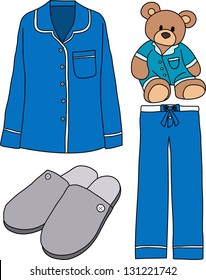 Pajamas Cartoon Images, Stock Photos & Vectors | Shutterstock