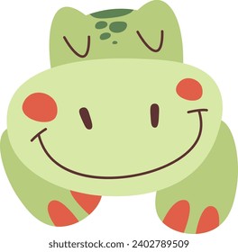 Sleeping Dinosaur Baby Vector Illustration