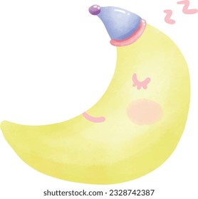 sleeping element, cute element, sheep toy, teddy bear, hat, lamp, pillow 