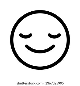 sleeping emoji icon vector