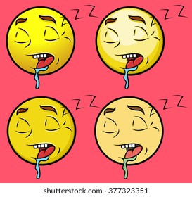 Sleeping Emoji Smiley Emoticon
