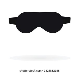 Sleeping eye mask. vector illustration