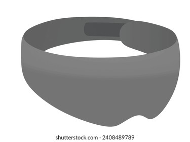 Sleeping eye mask. vector illustration
