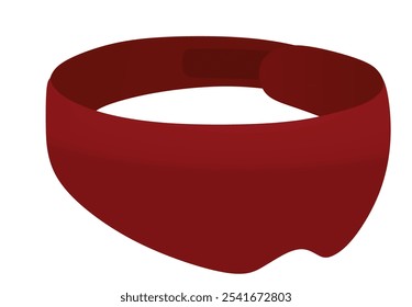 Schlafende Augenmaske Vektorgrafik