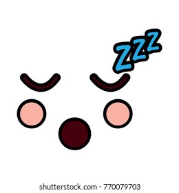 sleeping face emoji icon image 