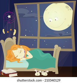 Sleeping girl