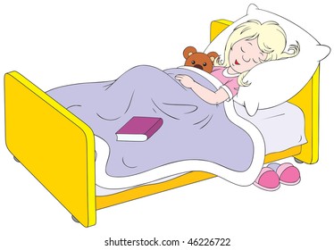 Sleeping girl
