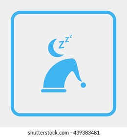 Sleeping hat.