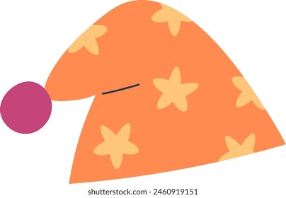 Sombrero De Dormir Con Estrellas Ilustración vectorial