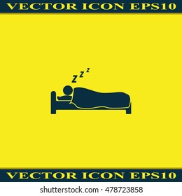 Sleeping icon.