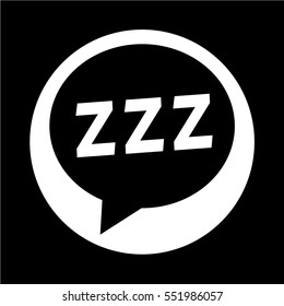 Sleeping icon