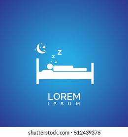 sleeping icon design