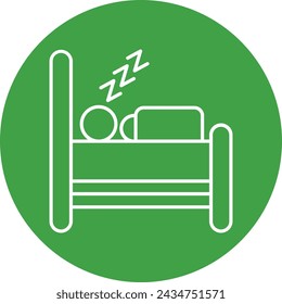 Sleeping Icon Design For Personal And Commercial Use