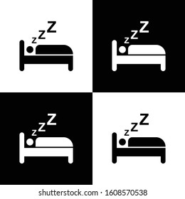 Sleeping icon illustration isolated vector sign symbol