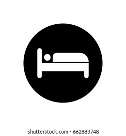 sleeping icon illustration isolated vector sign symbol