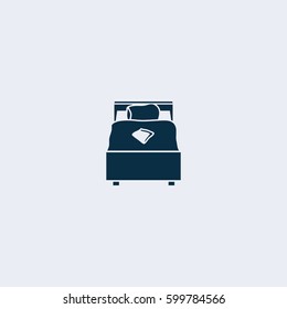 Sleeping icon,Sleep and rest symbol stock vector illustration.