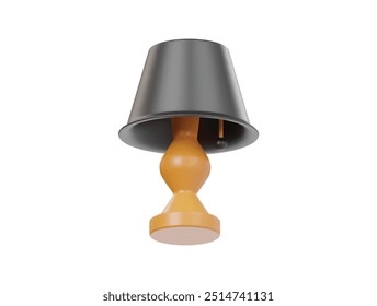 Icono de lámpara de sueño Ilustración de render 3d