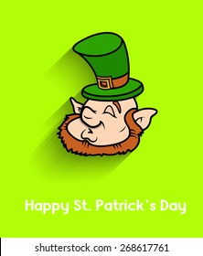 Sleeping Leprechaun Face Expression