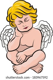 sleeping little angel