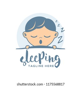 Sleeping Logo Design