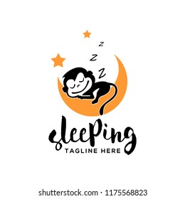 Sleeping Logo Design