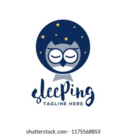 Sleeping Logo Design