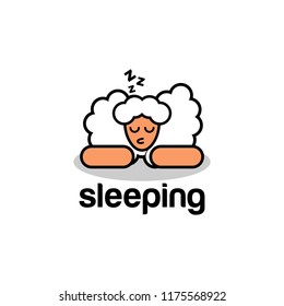 Sleeping Logo Design