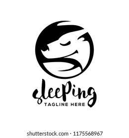 Sleeping Logo Design