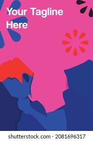 sleeping man vector with bright color style for your daily use, social media content or poster printing.