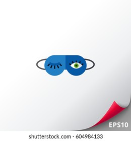 Sleeping Mask Icon