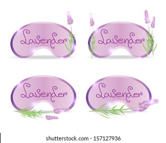 sleeping masks with lavender