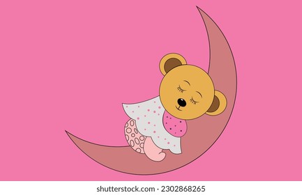 Sleeping my lovely doll t-shirt design