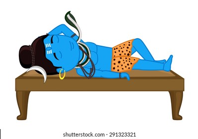 Sleeping Mythological - Lord Shiva