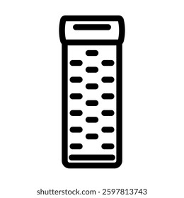 sleeping pad ultralight trekking line icon vector. sleeping pad ultralight trekking sign. isolated contour symbol black illustration