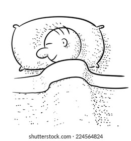 sleeping person