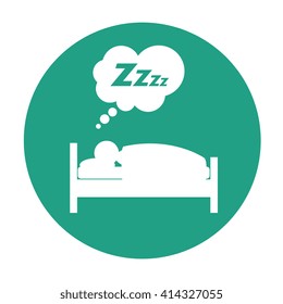 sleeping person design 