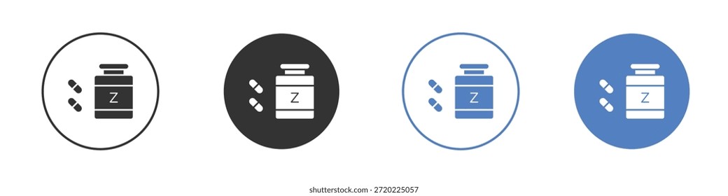 Ícone de pílulas para design web. pixel perfeito ícones planos