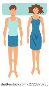 Posición para dormir en la espalda. Postura correcta para hombres y mujeres