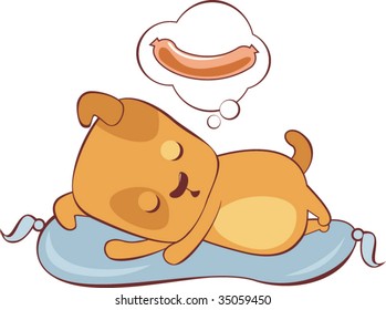 Sleeping puppy