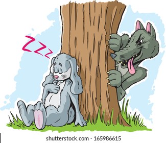 Sleeping Rabbit