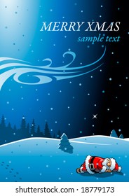 sleeping santa claus 1