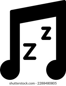 sleeping  Vector illustration on a transparent background. Premium quality symmbols. Glyphs vector icons for concept and graphic design.
