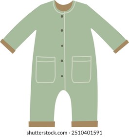 Sleepsuit color icon. Baby clothes. Newborn apparel