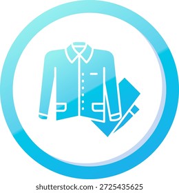 Sleepwear Line vector Icon Design