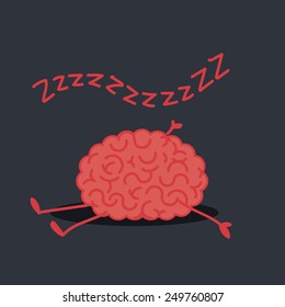 Sleepy Brain character